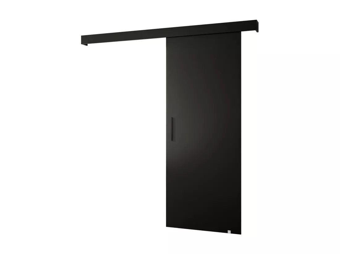 Portes coulissantes Salwador I 80x204 cm (Noir / Noir / Noir)