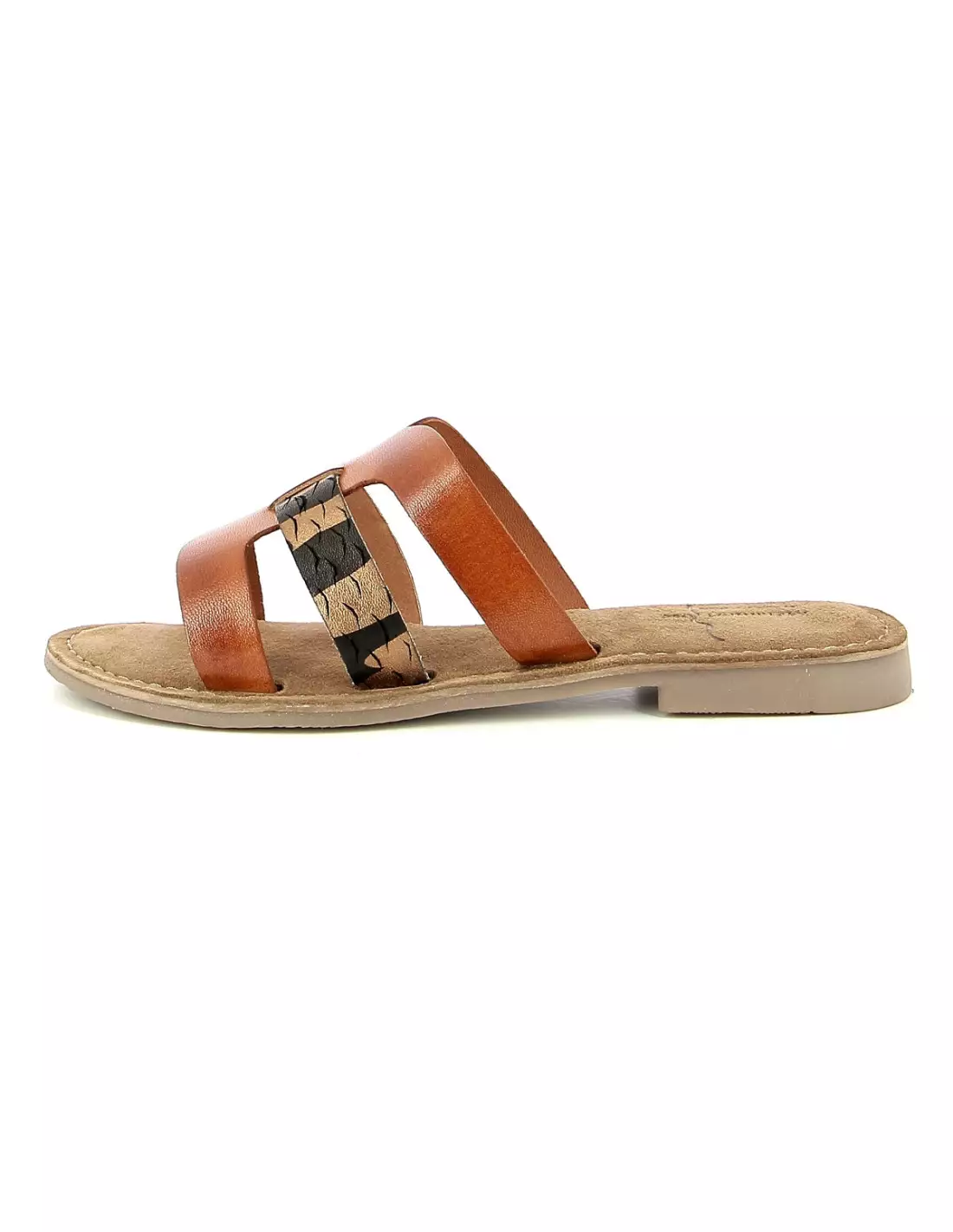 METAMORFOSE LACKY - Mules & sabots Camel