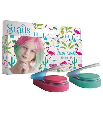 Snails H?rkridt - 2-pak - Flamingo