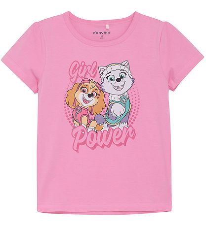 Minymo T-Shirt - Paw Patrol - Rosenblüte