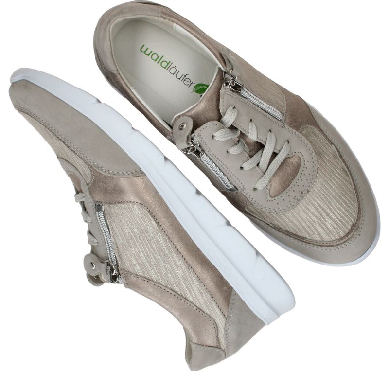 Waldlaufer Jenny Sneakers Beige Dames