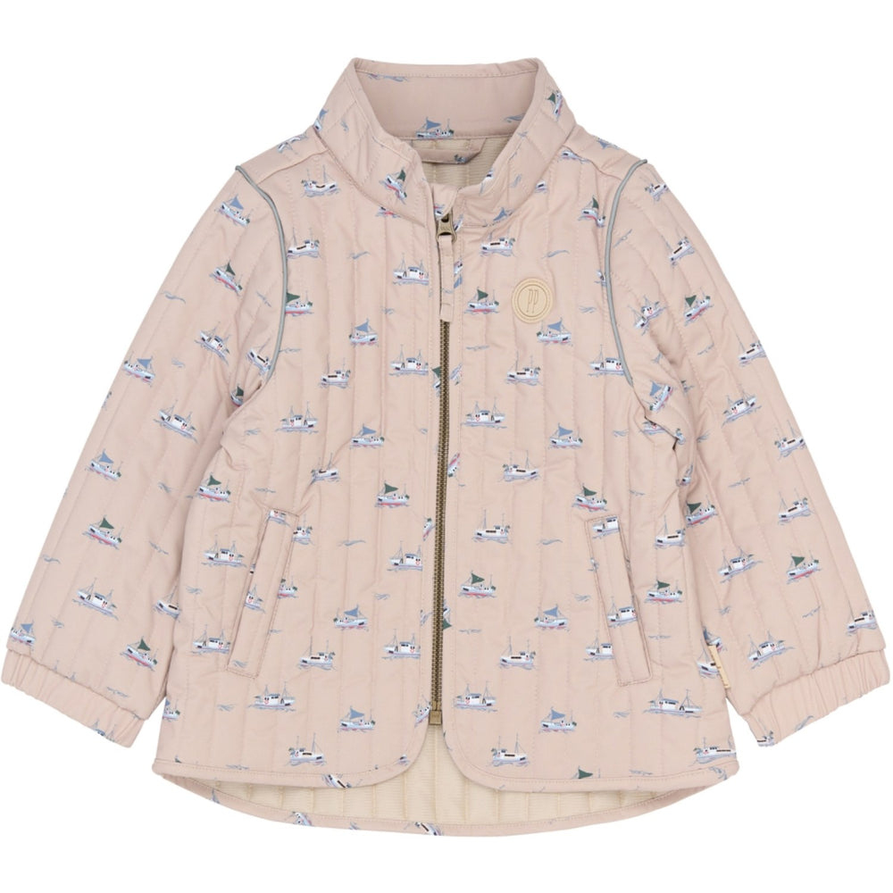 Køb Petit Piao Oxford Tan Boat AOP PPEver Termojakke