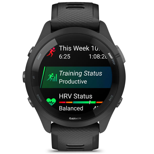 Montre cardio GPS GARMIN FORERUNNER 265 BLACK