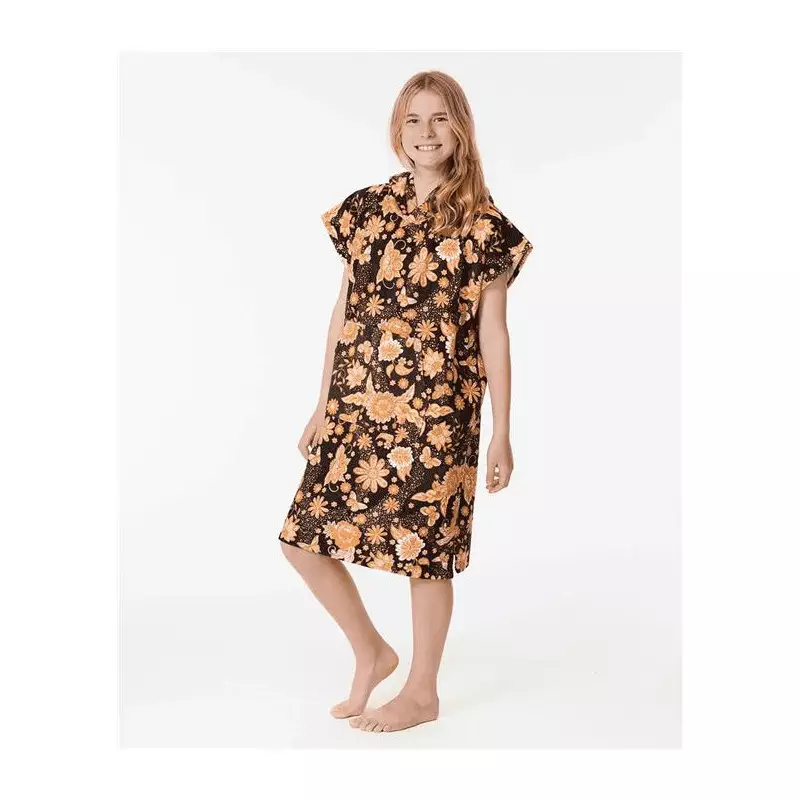 Poncho junior RIPCURL Mixed Hooded Towel-Girl Washed Black