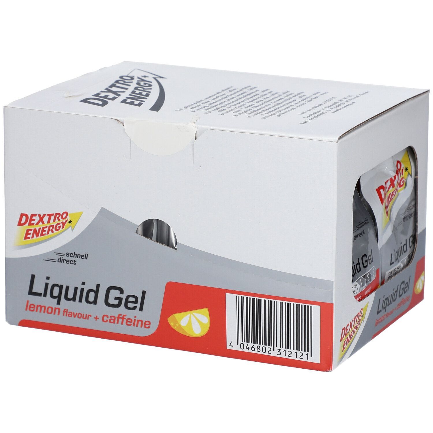 Dextro Energy Liquid Gel Lemon + Caffeine