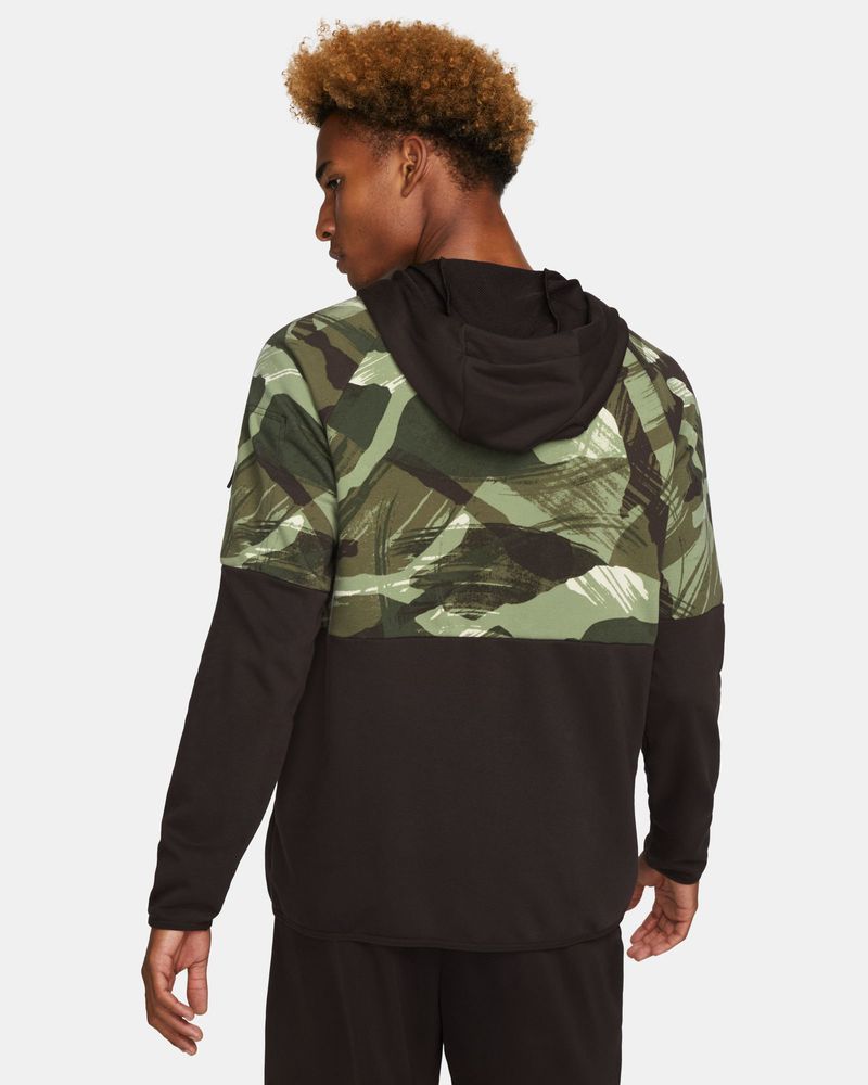 Sweat zippé à capuche Nike Dri-FIT Fleece pour homme