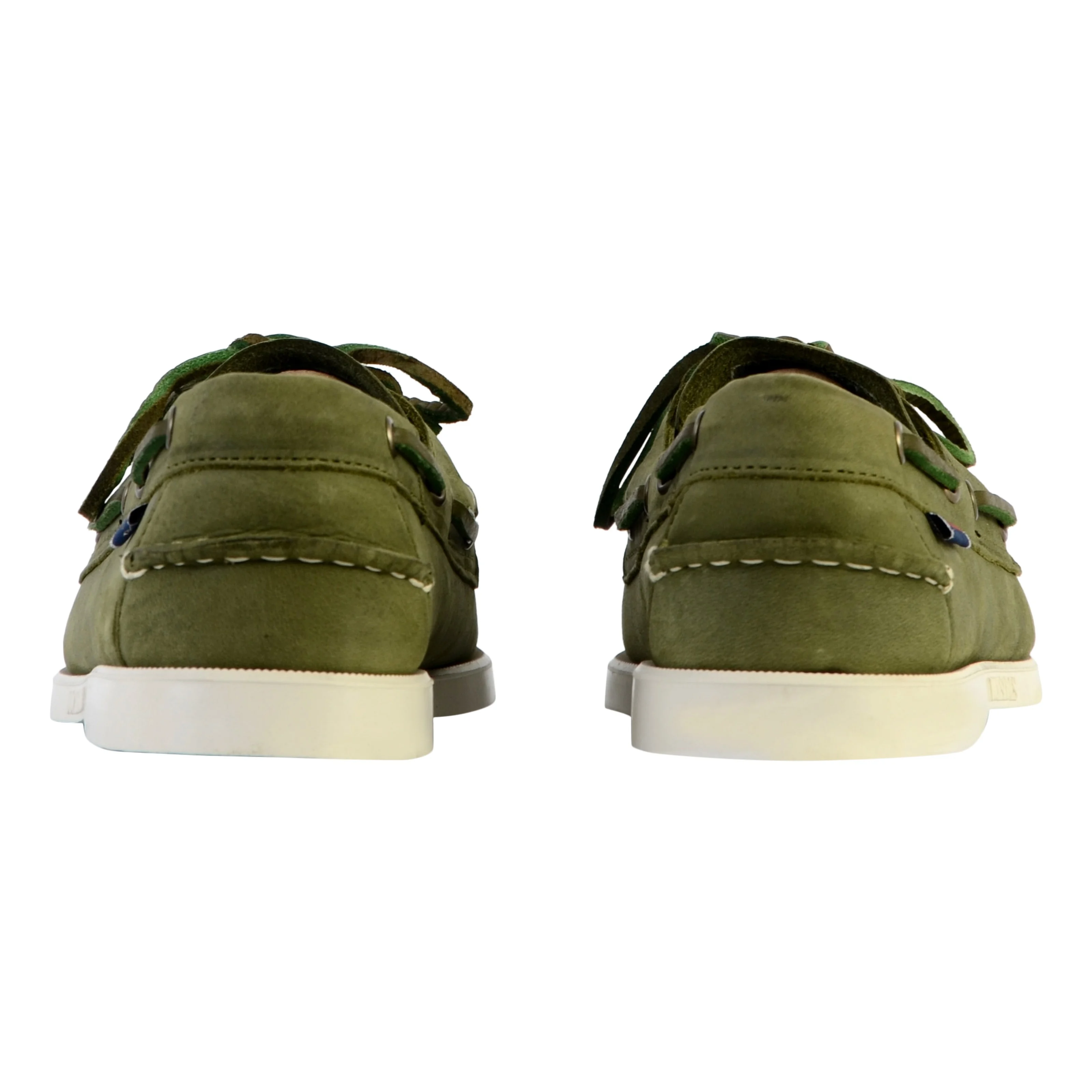Mocassin basse cuir sebago portland crazy | Vert