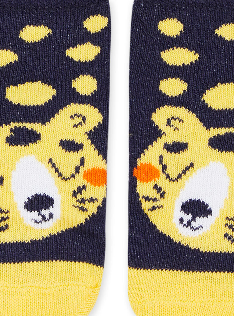 Chaussettes à motif léopard