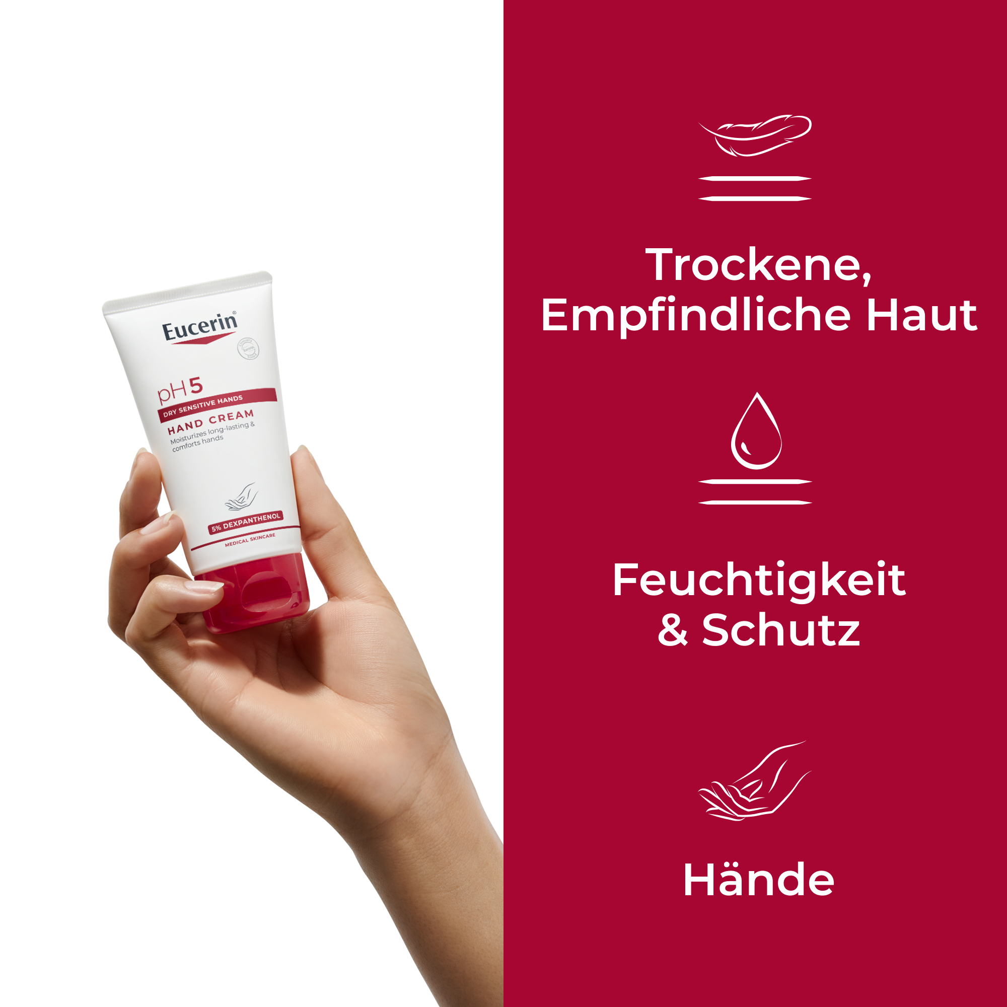 EUCERIN pH5 Handcreme<br>75 ml, Tube, Creme
