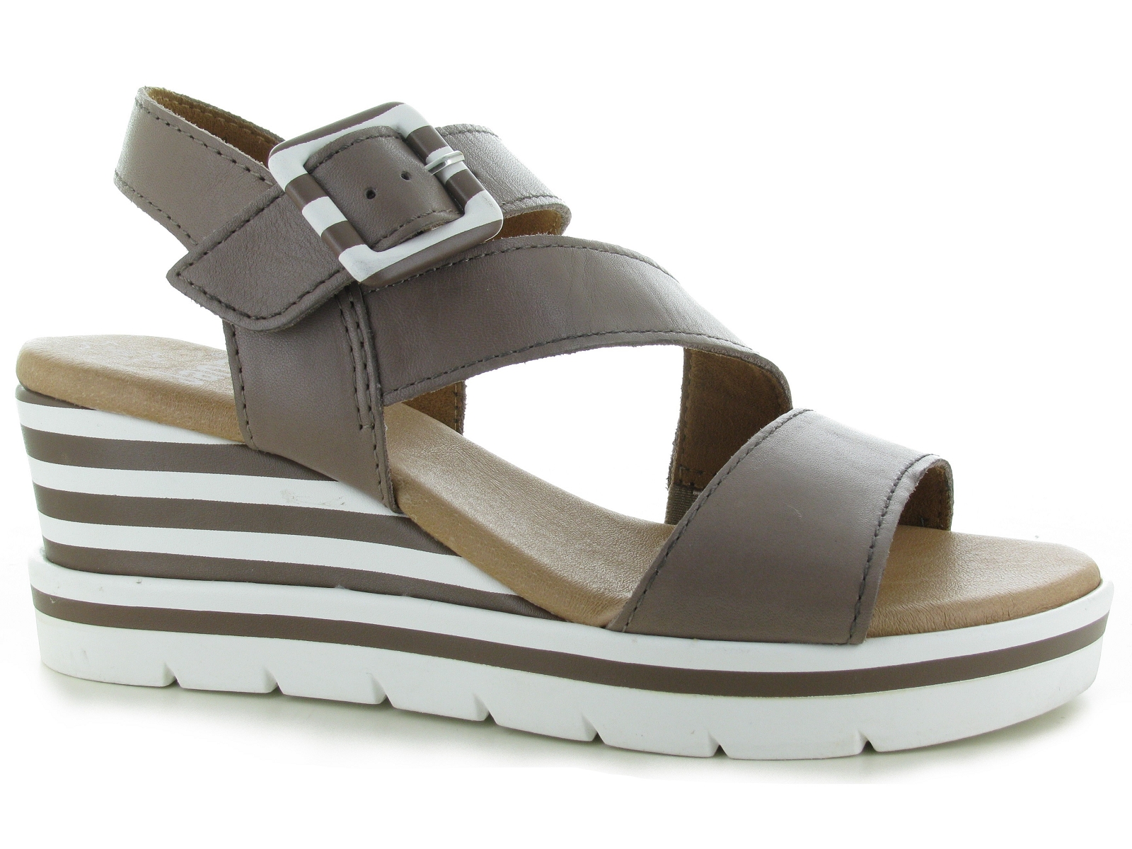 Jana  shoes-28310 Cuir Taupe