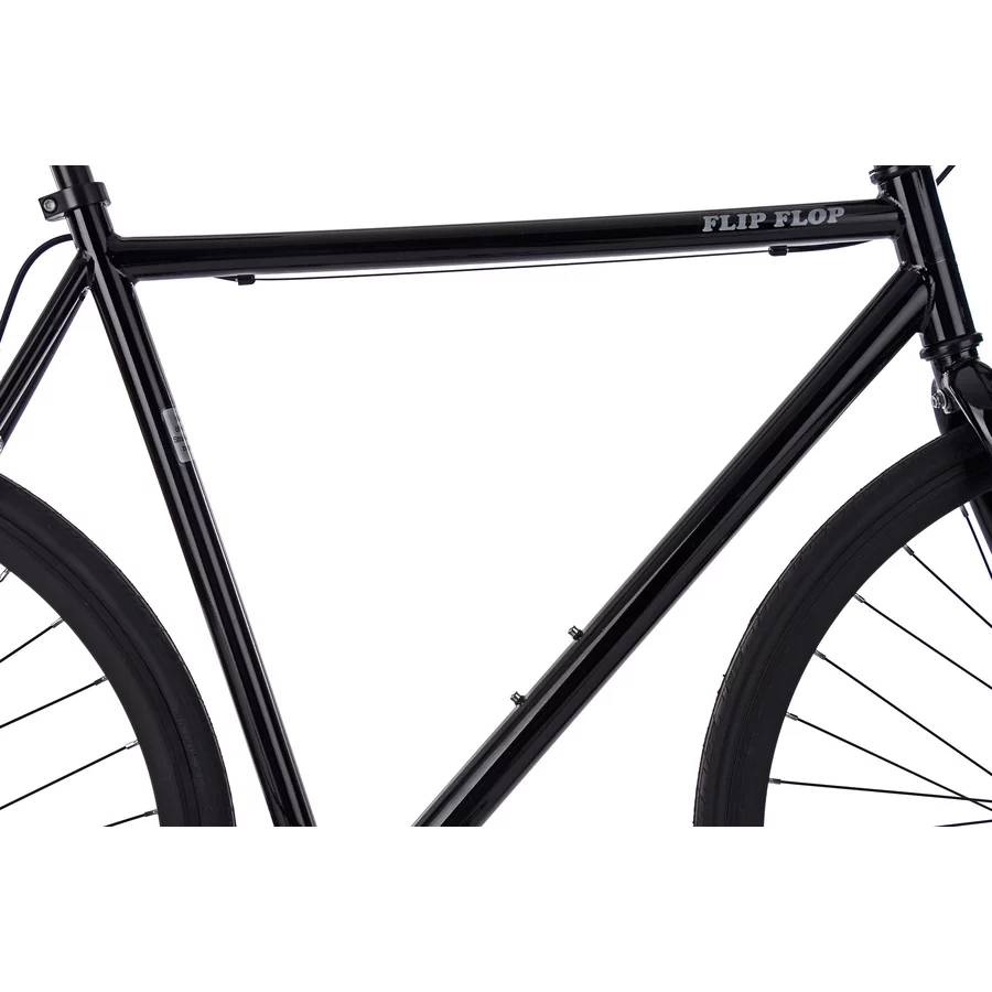 KS Cycling 28 Fahrrad Fixie Singlespeed Flip Flop schwarz schwarz