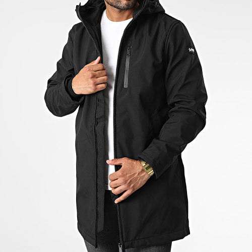 Parka Capuche Kalvin Noir