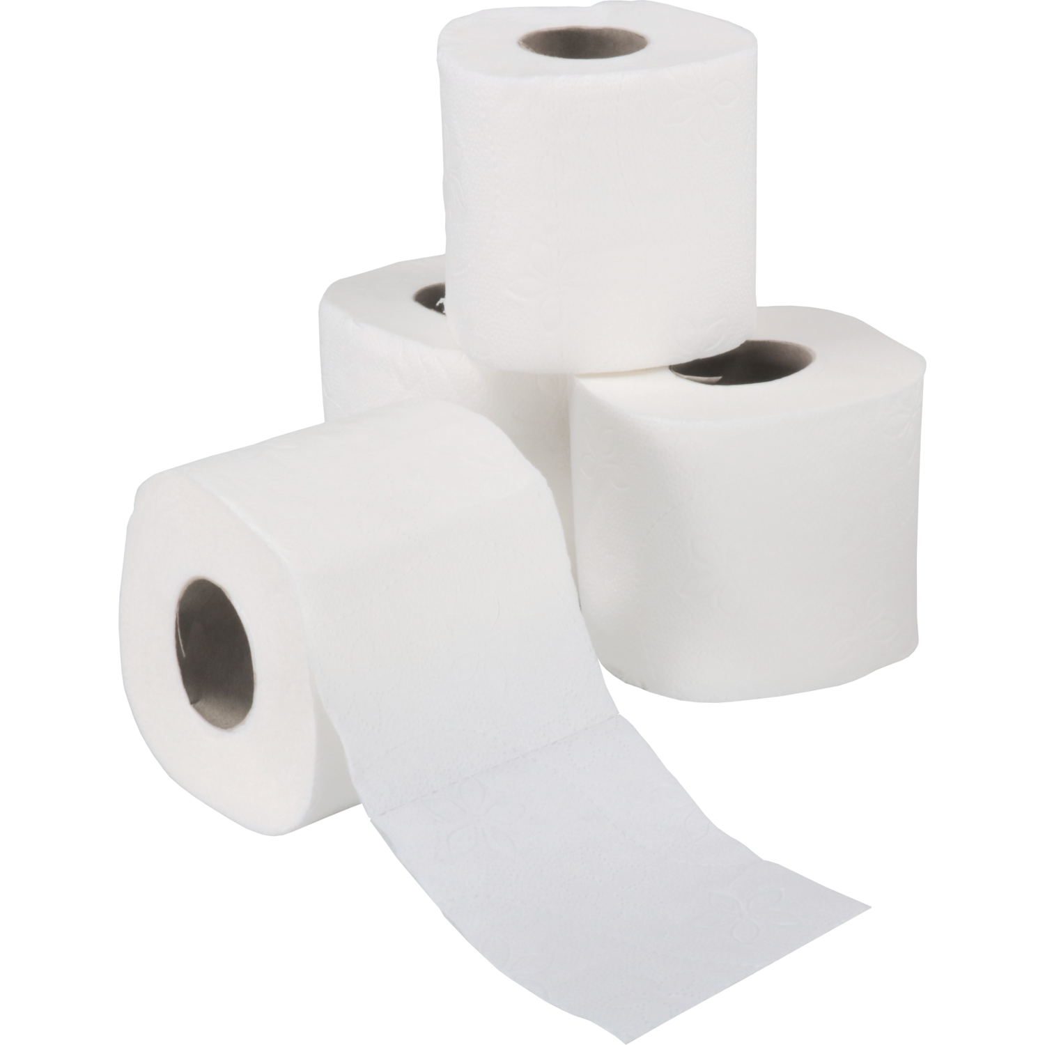 Qleaniq®, Toiletpapier, 2-laags, 10cm, Basic, wit