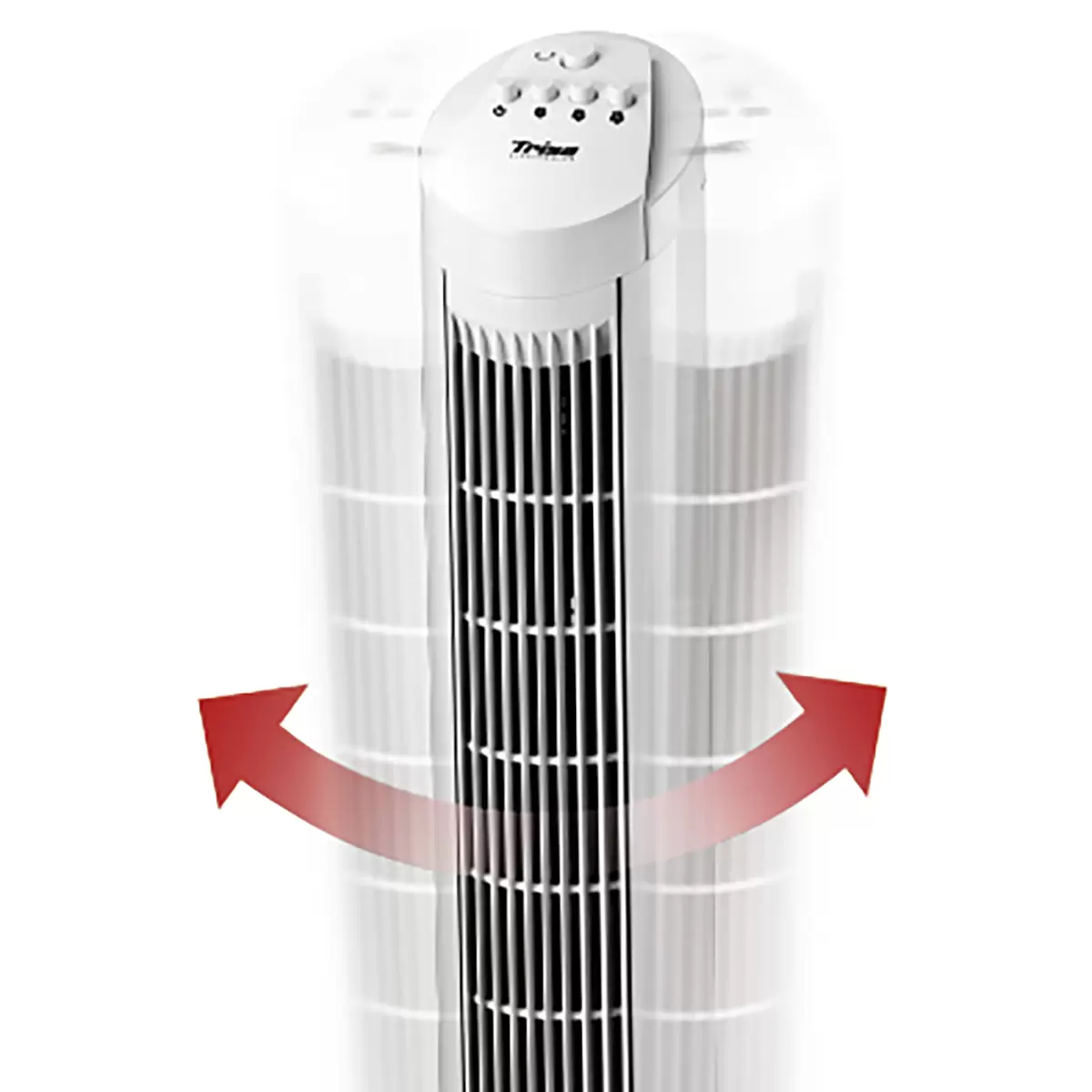 Turmventilator weiss