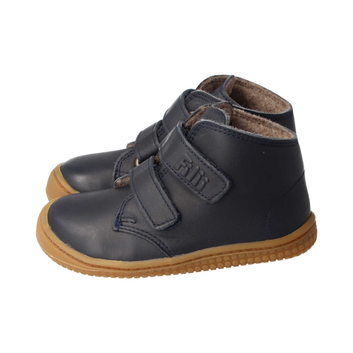 MB4213-F2 navy SOFT-FEET BIO nappa fleece velcro Weite/M