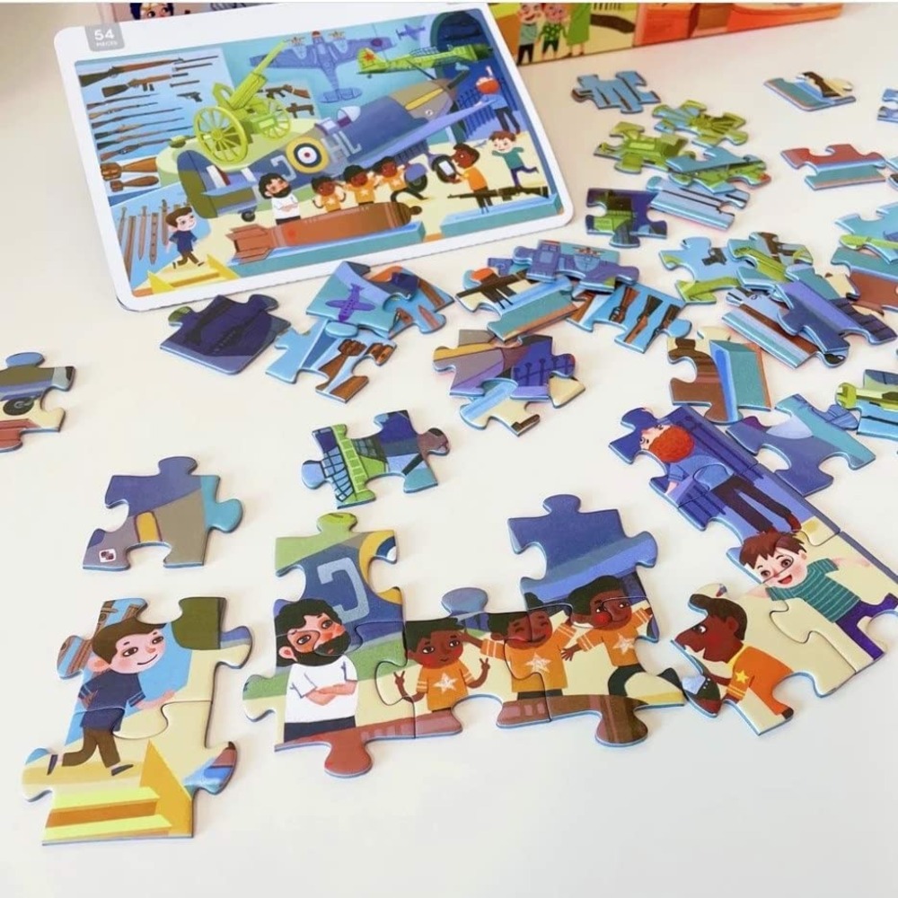 Puzzles évolutifs musée