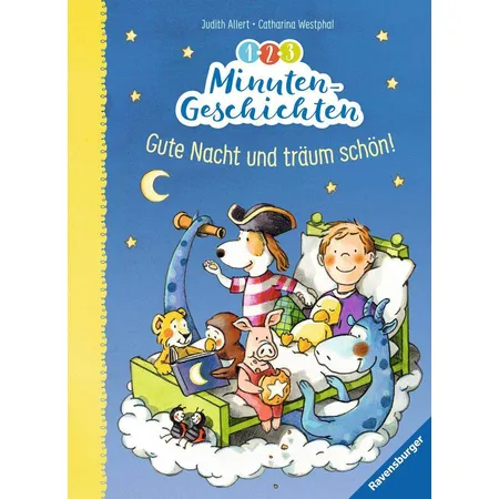 Ravensburger 1-2-3 Minuten-Geschichten Gute Nacht und träum schön