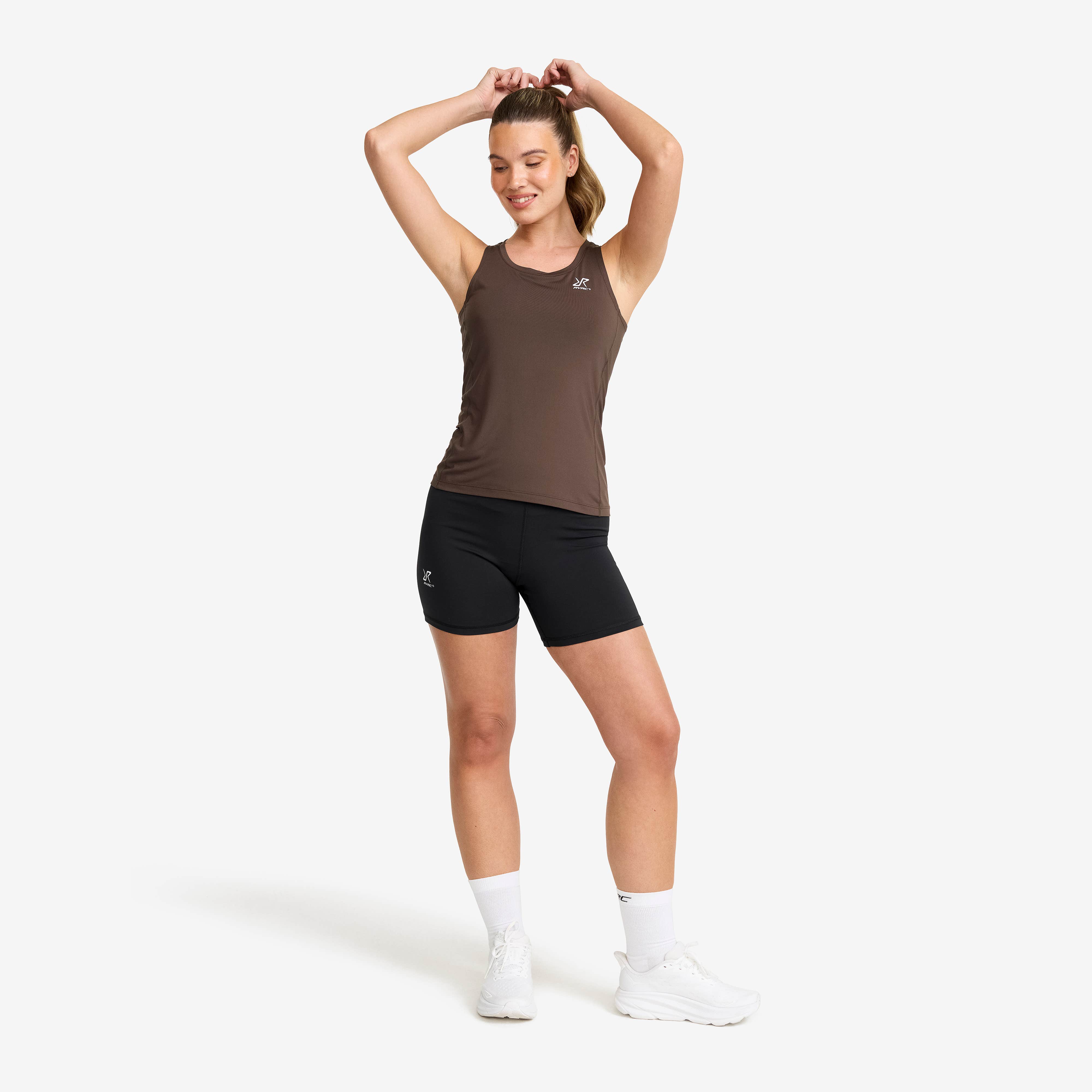 Stride Active Tank Top Dame Hot Fudge