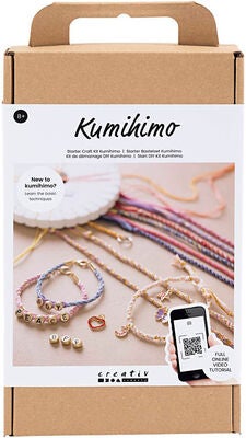 CreativCompany Kumihimo DIY Armbåndsett