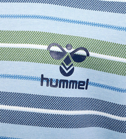 Hummel T-Shirt - hmlJan - Blue Nebel