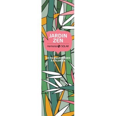 Marque page : jardin zen