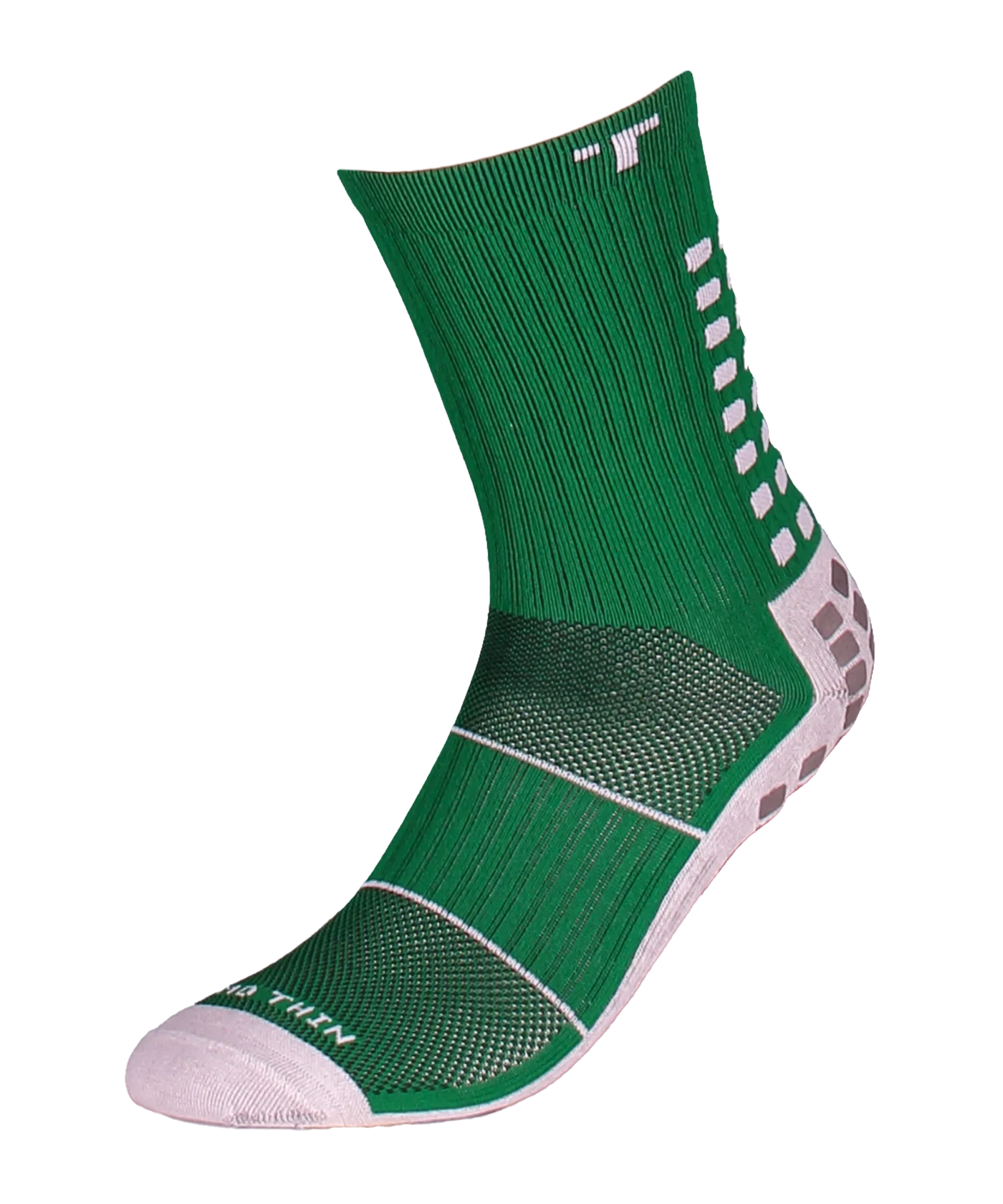 TruSox Mid Calf Thin 3.0 Socken Grün Weiss