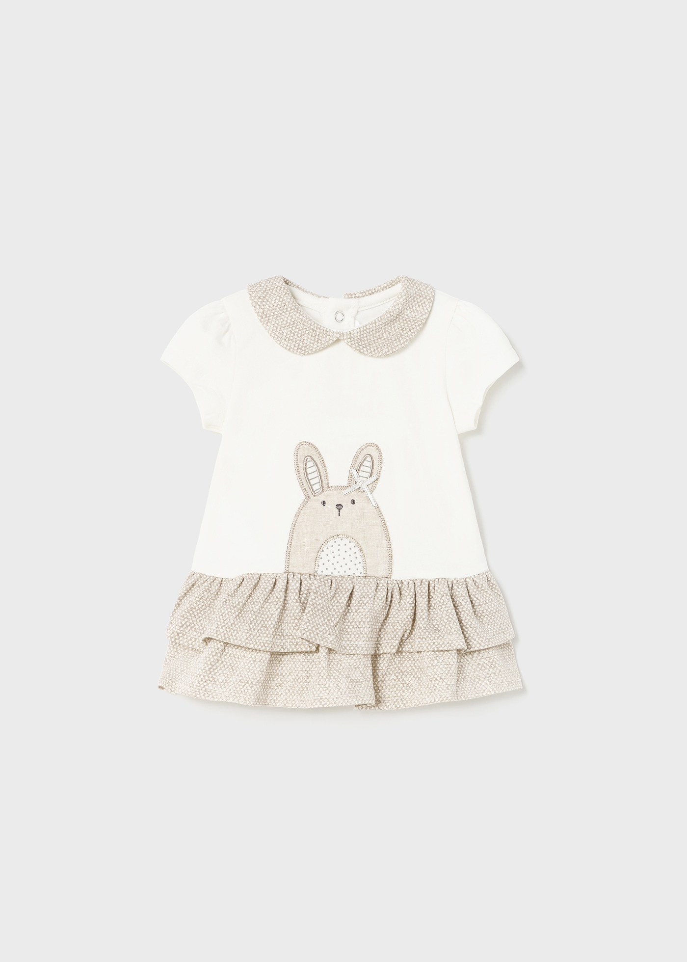 Vestido estampado para recém-nascido