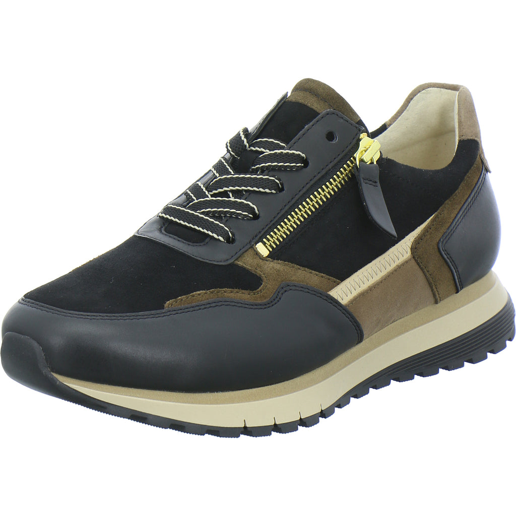 Gabor Comfort Sneaker Damen Schwarz-kombi