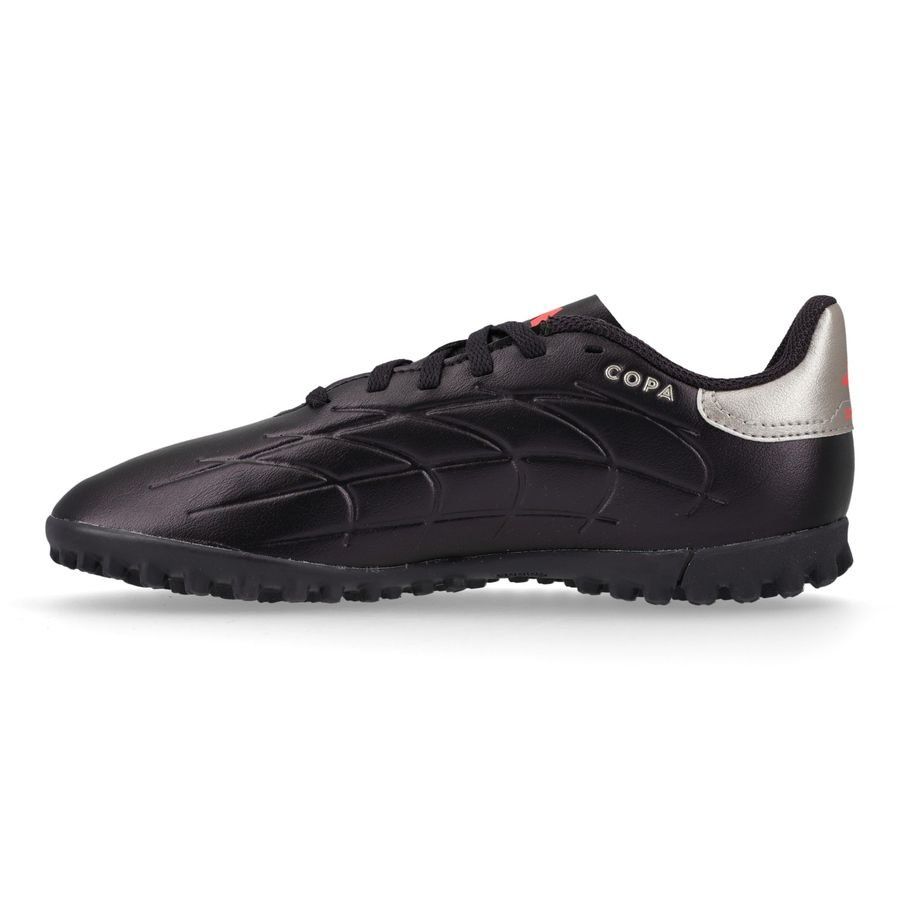 adidas Copa Pure 2 League TF Vivid Horizon - Aurora Black/Argenté/Turbo - Enfant