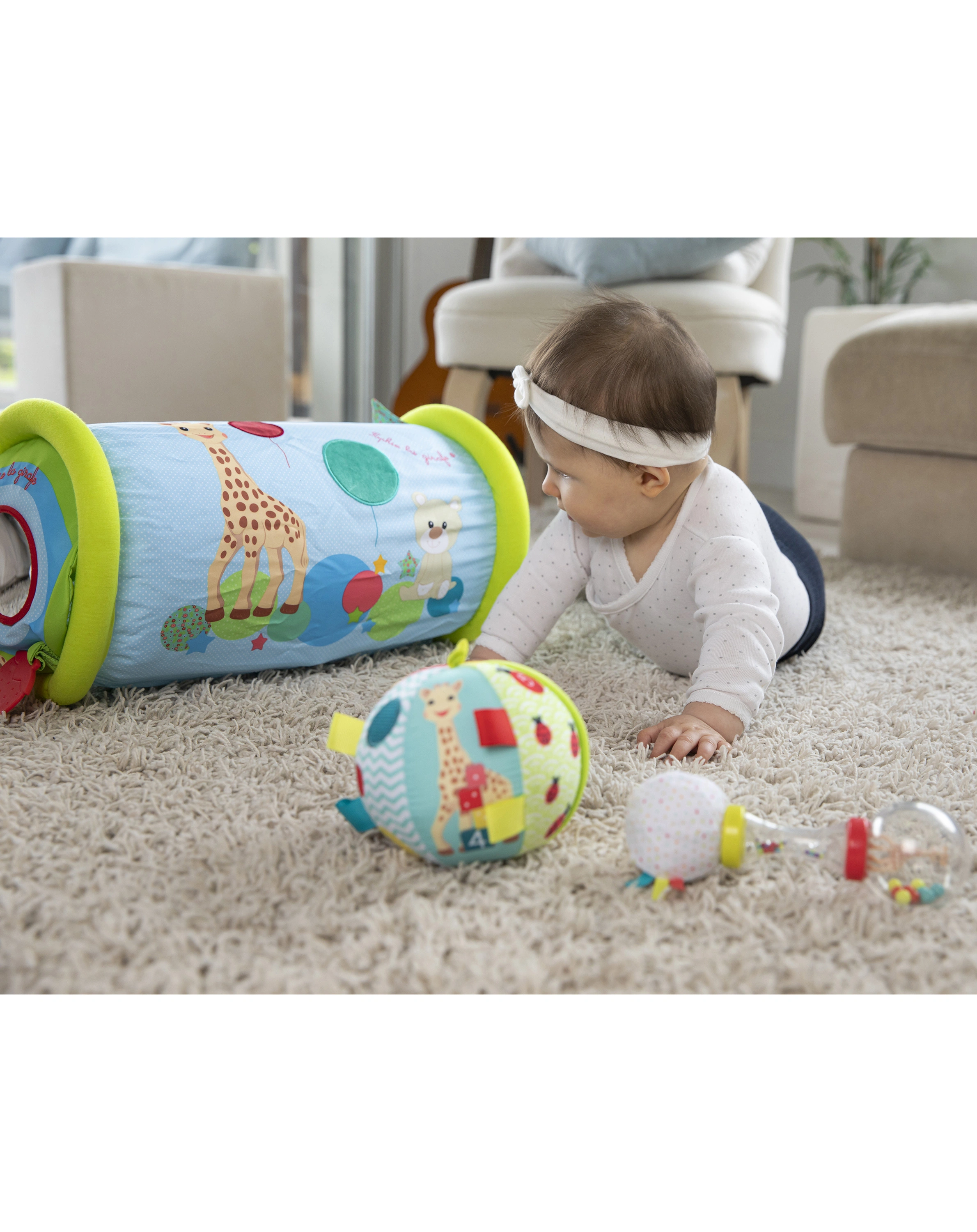 Spielzeug-Set SOPHIE LA GIRAFE® ACTIVITY 3-teilig
