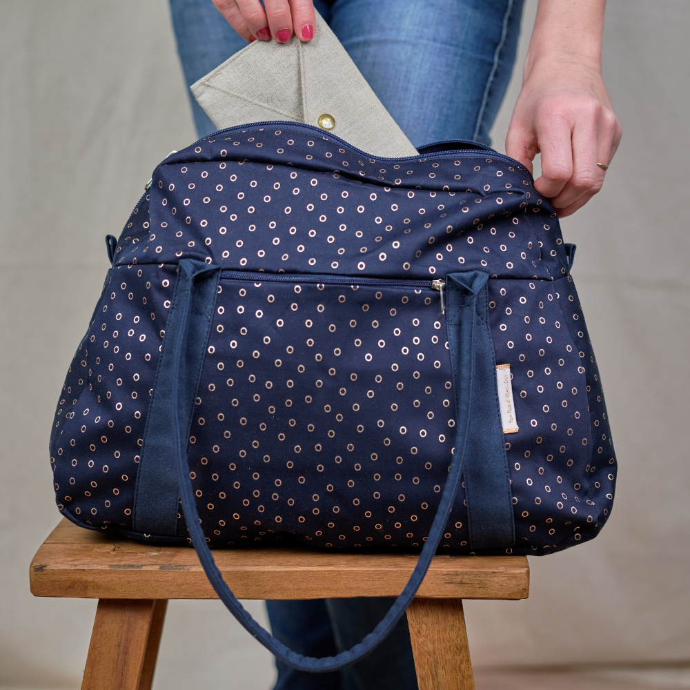 Sac Bowling Bulle Bronze Marine
