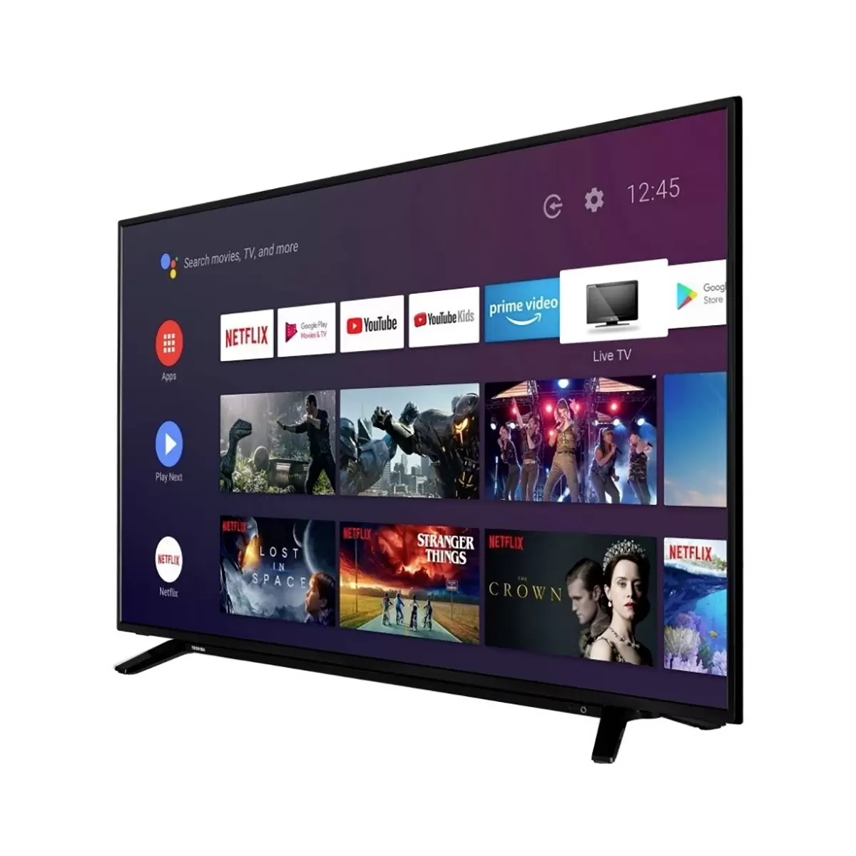 TV 4K UHD Android Toshiba 55UA2063DG Schwarz