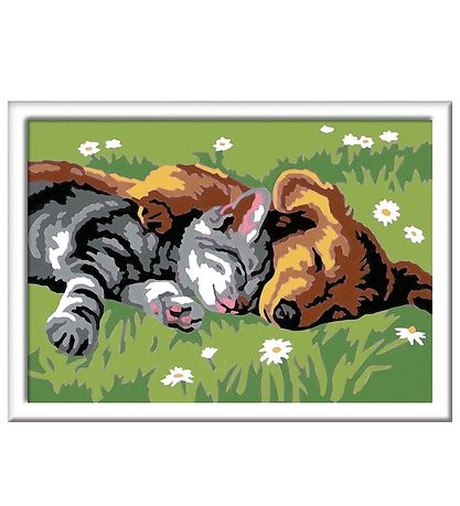 Ravensburger CreArt Malset - Sleeping Cats And Dogs