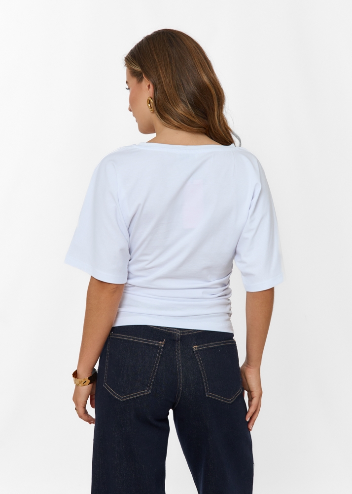Fleur t-shirt wit
