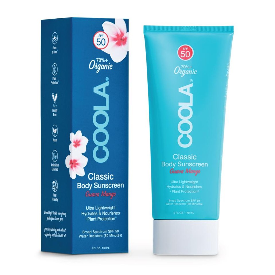 Coola - Classic Body Lotion Sunscreen Guava Mango SPF 50 148 ml - Solcreme