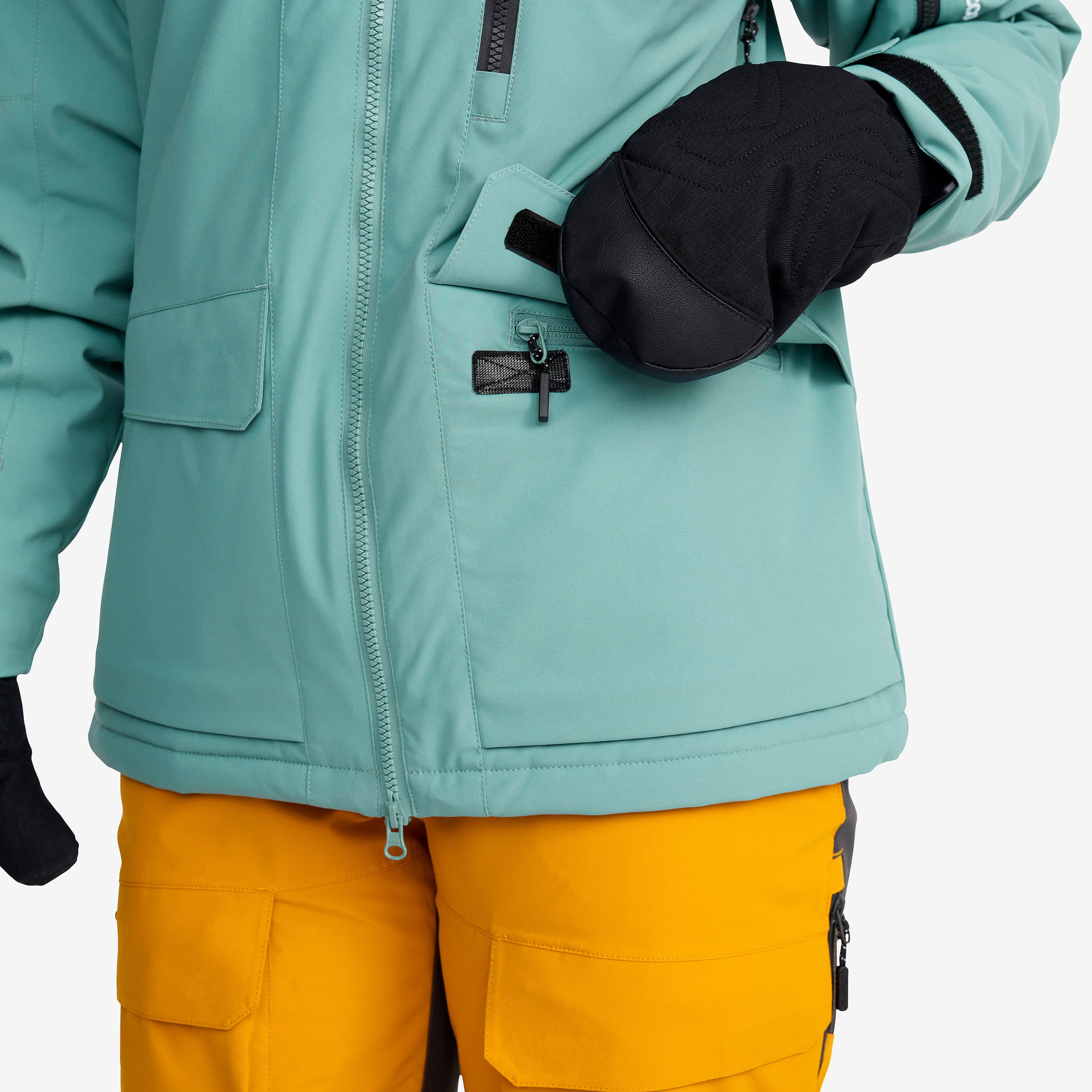 Halo 2L Insulated Ski Jacket Dame Arctic