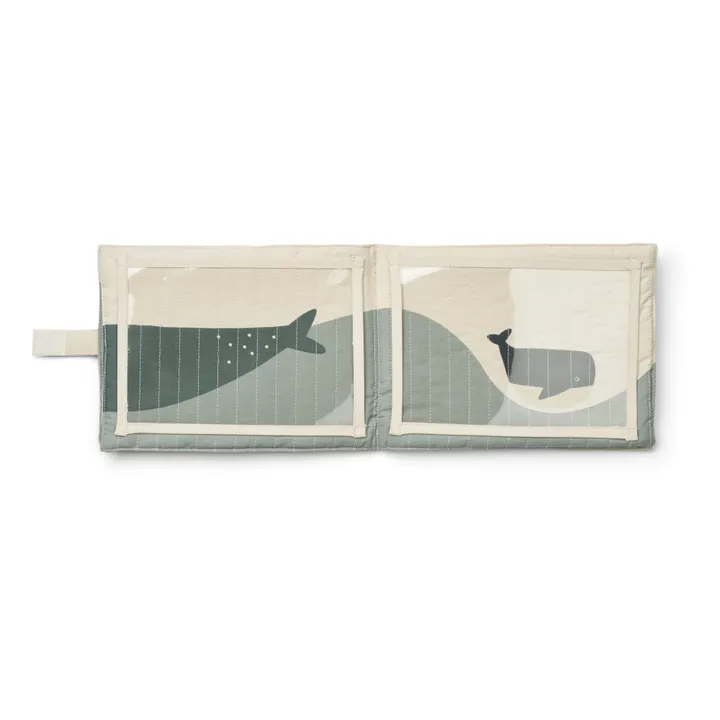 Liewood Album photo Addie en coton bio | Whale blue multi mix