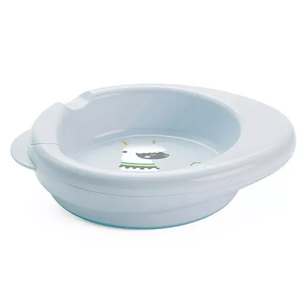 Prato aquecedor de refeições 2 em 1 Chicco +6m Cinza