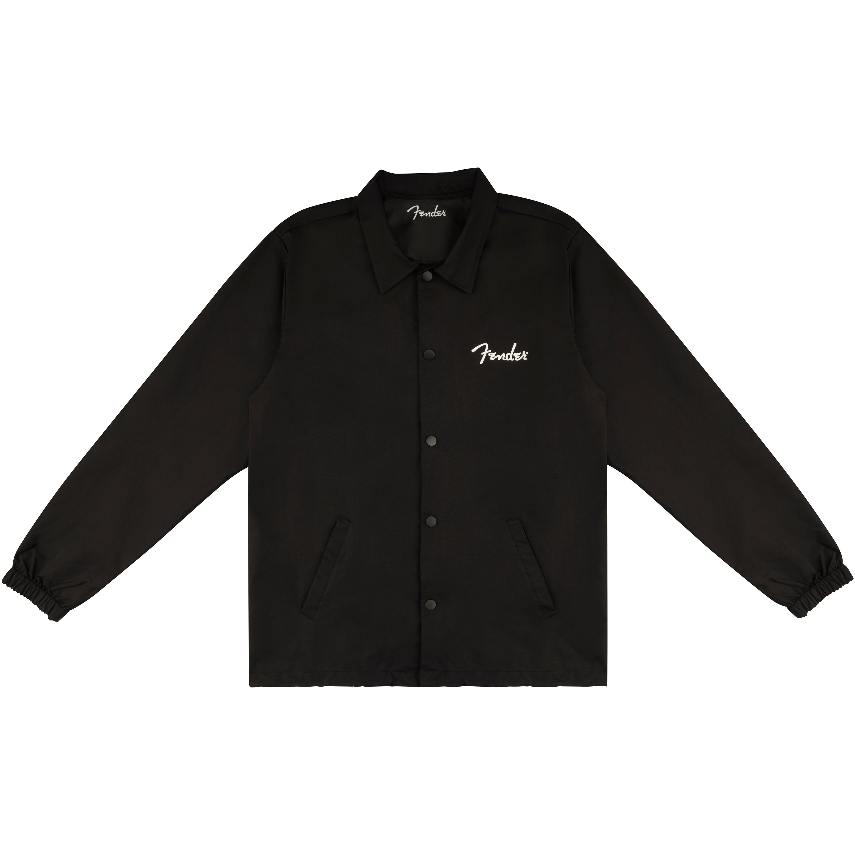 Fender Spaghetti Logo Coaches Jacket Black XL