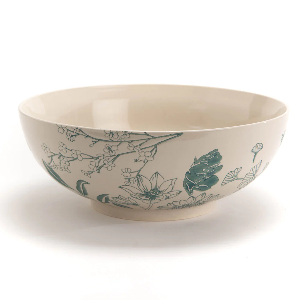 Salad bowl Zelie vert Amadeus