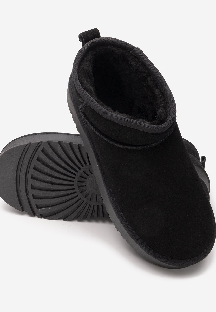 Bottes de neige femme noires Maya