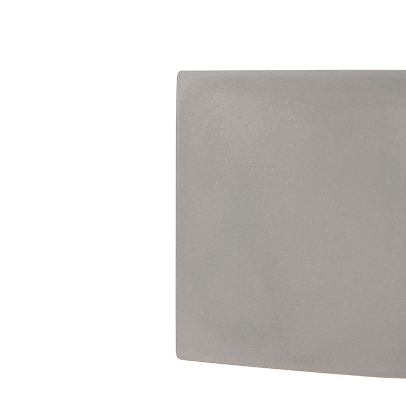 Landelijke vierkante wandlamp beton - Alban