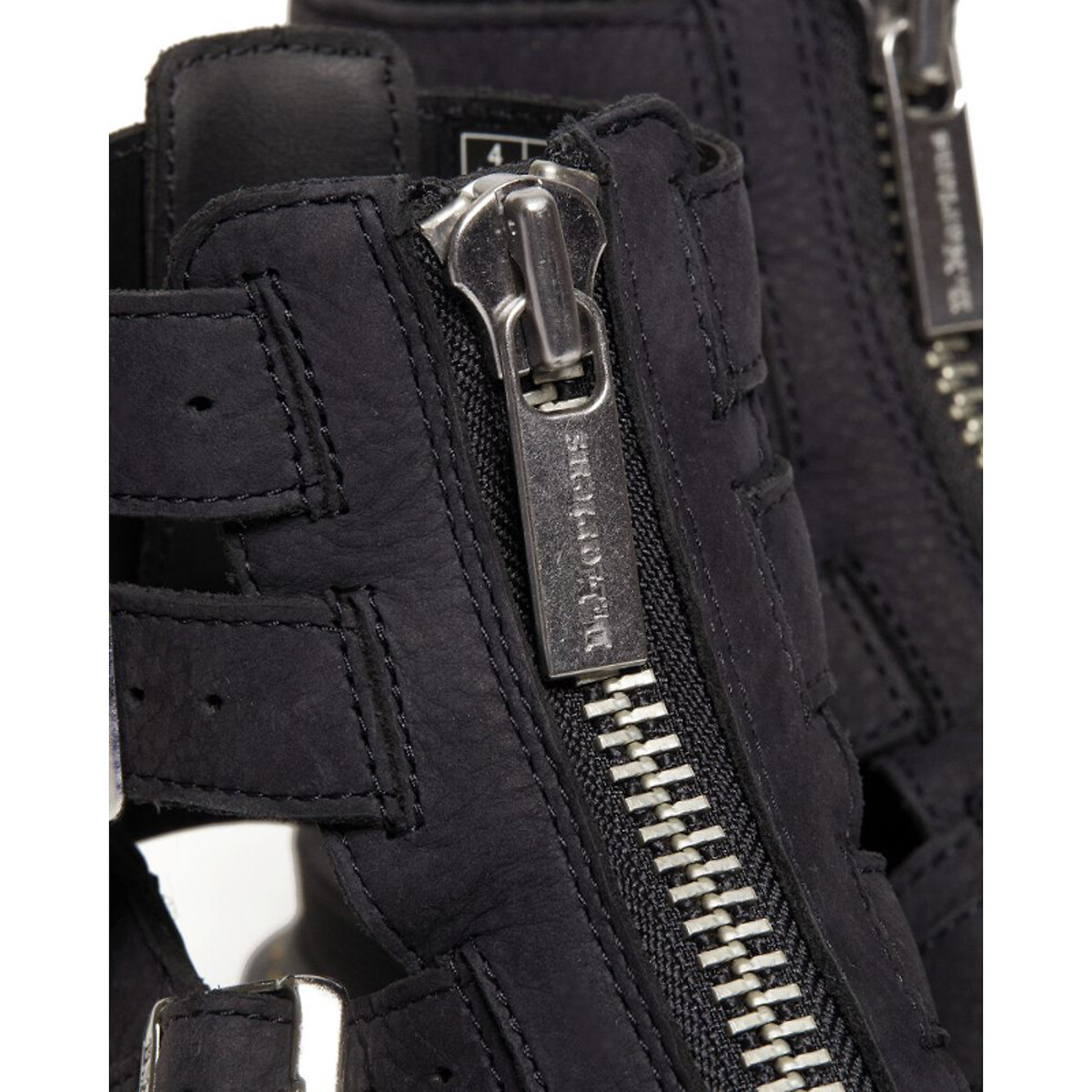 DR. MARTENS<br>Sandálias de couro com zíper, Olson