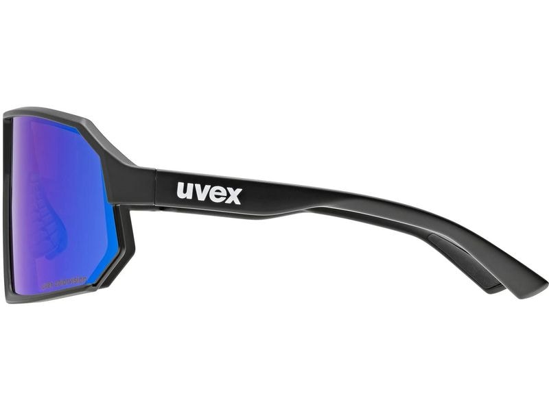 uvex Sportbrille Sportstyle 237 CV, S2 Black matt/Buzzy blu Sportbrille