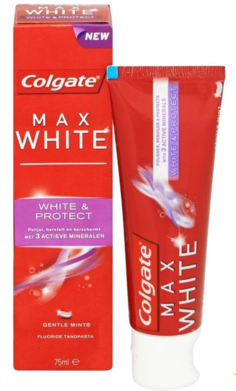 Colgate Tandpasta MaxWhite White&Protect75ml