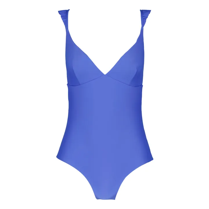 Canopea Maillot de Bain 1 Pièce Polyamide Recyclé Allegra - Collection Femme  | Bleu roi
