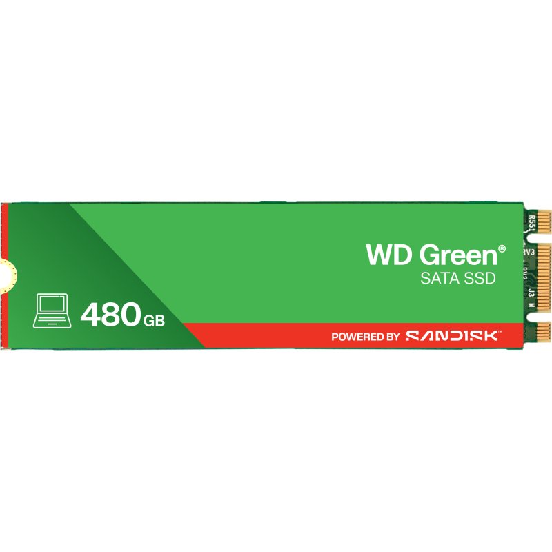 Western Digital Green WDS480G3G0B 480 Go M.2 Série ATA III