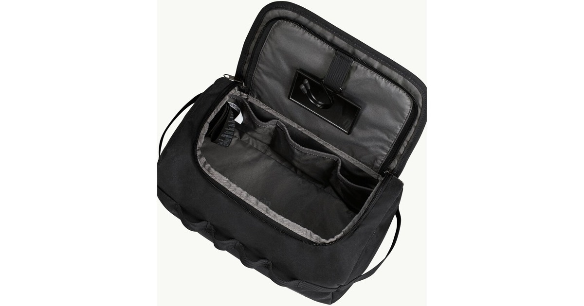 Jack WolfskinKonya Washbag tas  (Zwart, 6 Liter)