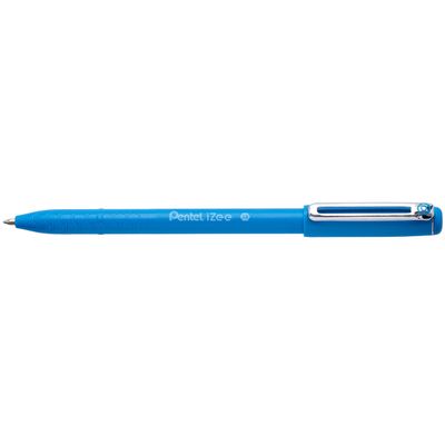 Pentel iZee - Stylo à bille capuchon - bleu ciel - 1 mm - moyen