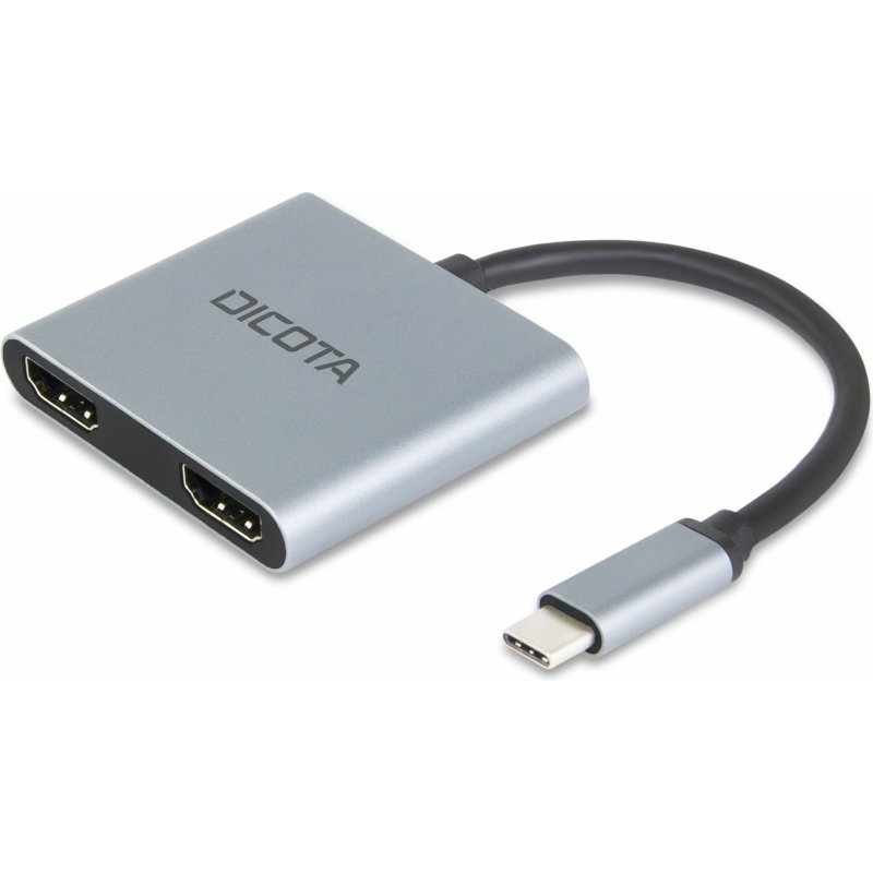 DICOTA D32063 station d'accueil Tablette/Smartphone/ordinateur portable Argent